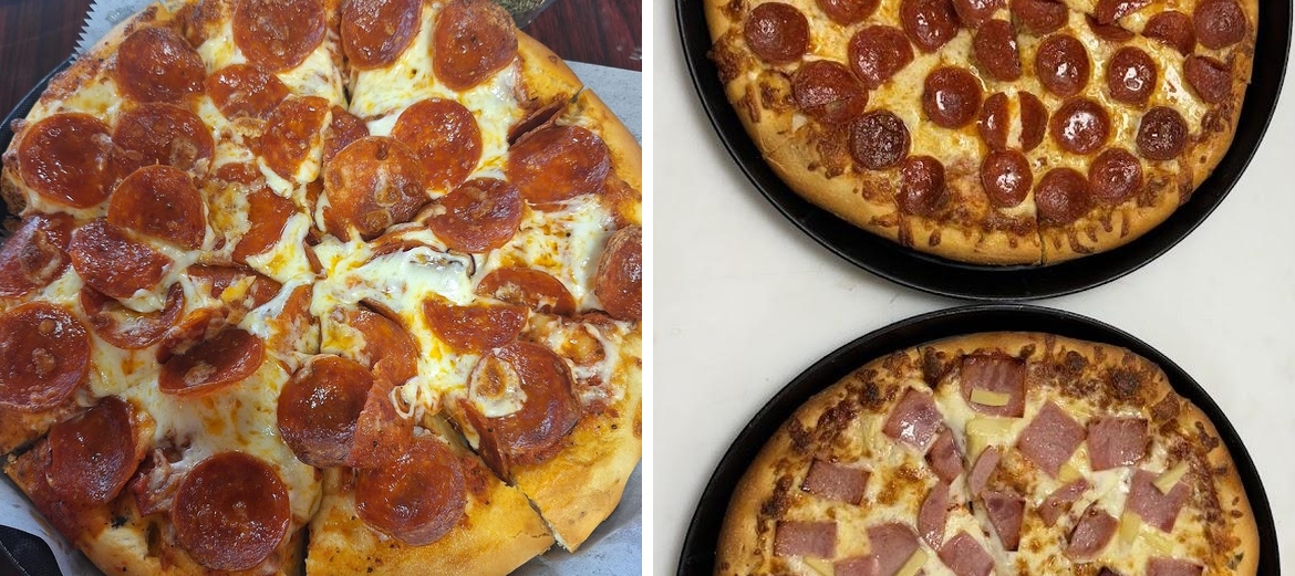 Amigo's Pizza Menu