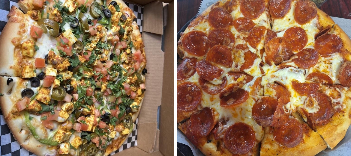 Amigo's Pizza Menu